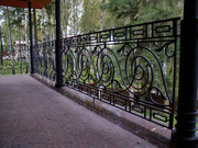 Кованые ворота,  заборы,  перила,  оградки - изготовление в Новосибирске. - foto 0
