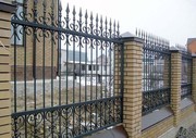 Кованые ворота,  заборы,  перила,  оградки - изготовление в Новосибирске. - foto 1